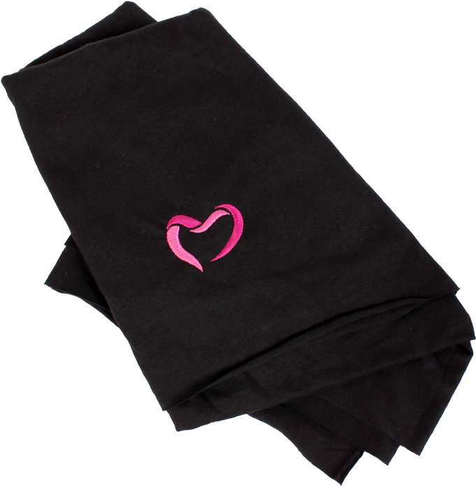 District Cotton Blend Scarf - Heart (800x800), Png Download