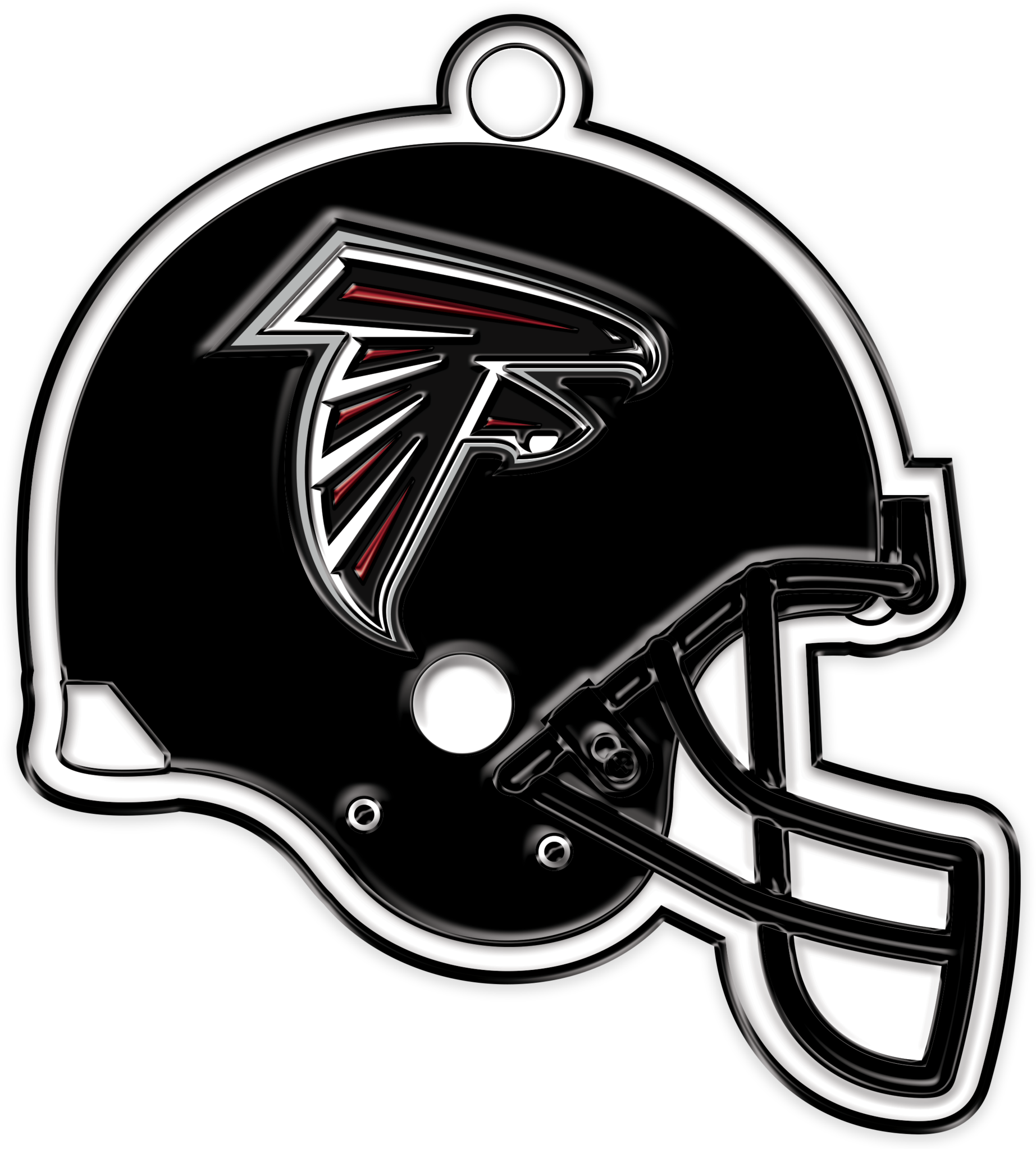 Atlanta Falcons - Eagles Helmet Transparent Logo (2048x2048), Png Download