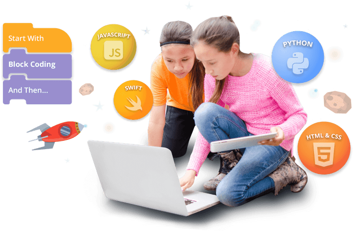 With Tynker, Kids Can Also Develop Qualities Like Perseverance - Sitting (768x496), Png Download