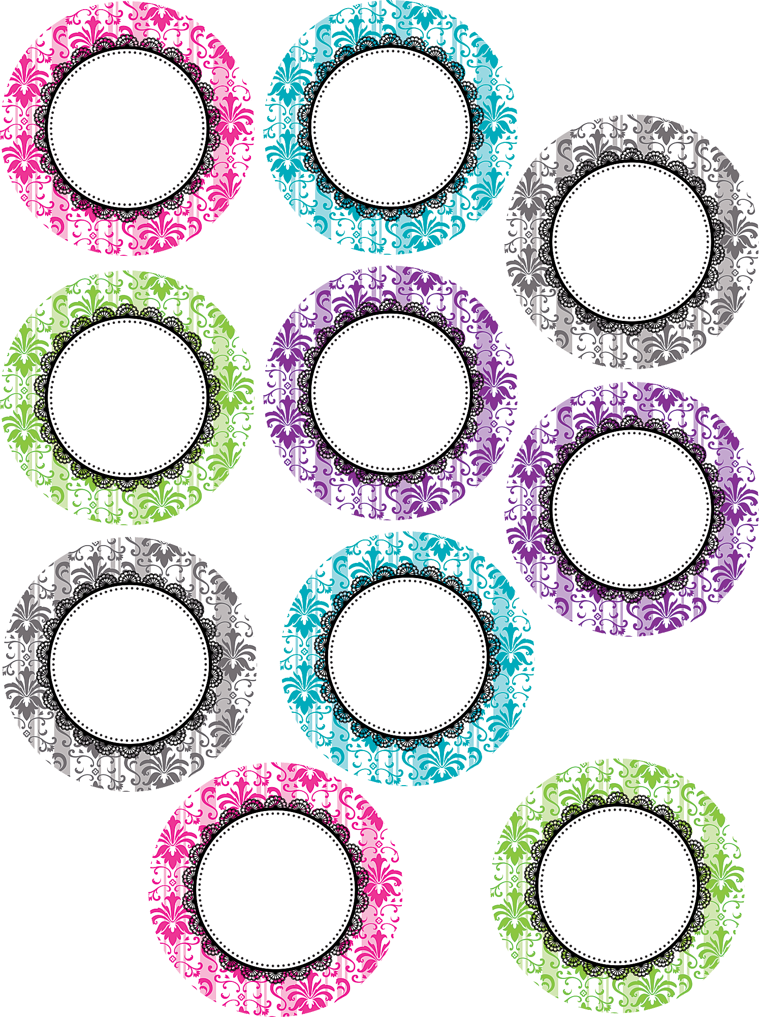 Use This Decorative Artwork To Dress Up Classroom Walls - Circle (1494x2000), Png Download
