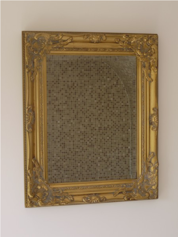 Antique Gold Vintage Mirror - Wood (1152x768), Png Download