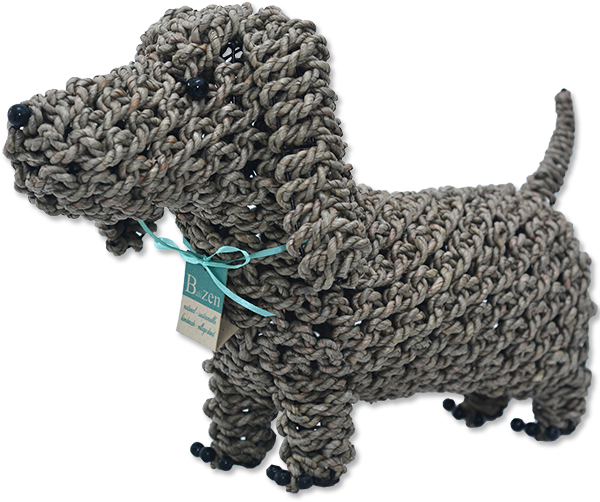 Natural Rope Dog Dachshund - Scottish Terrier (600x600), Png Download