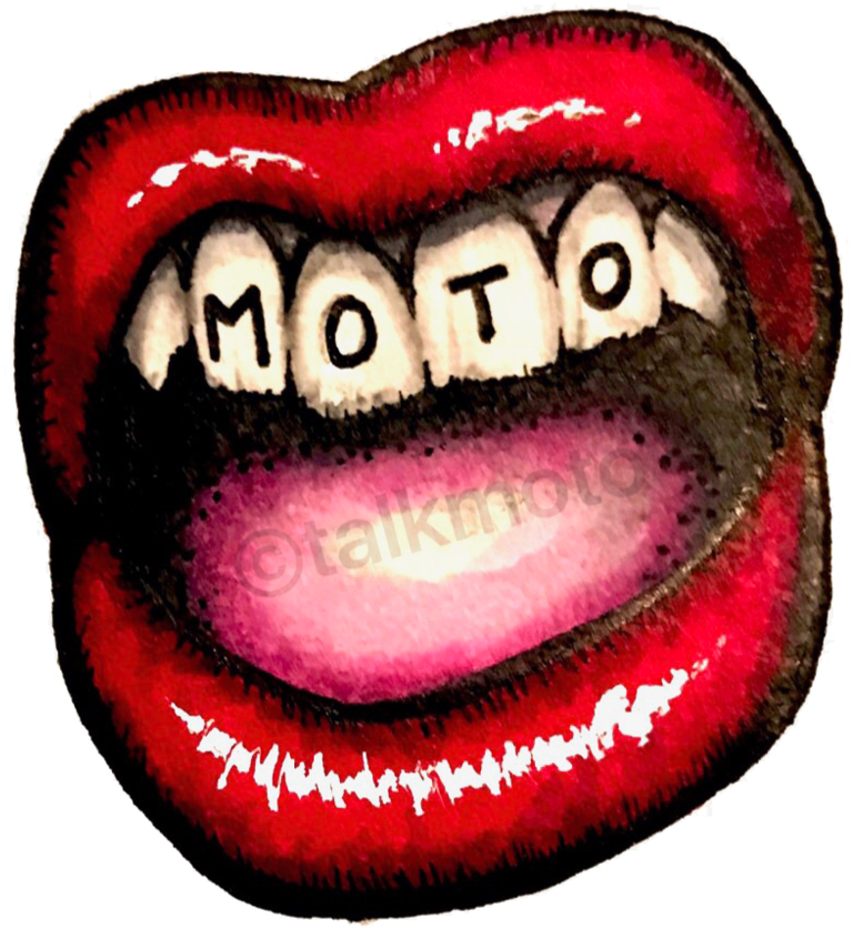 Talk Moto To Me Logo (1000x1000), Png Download