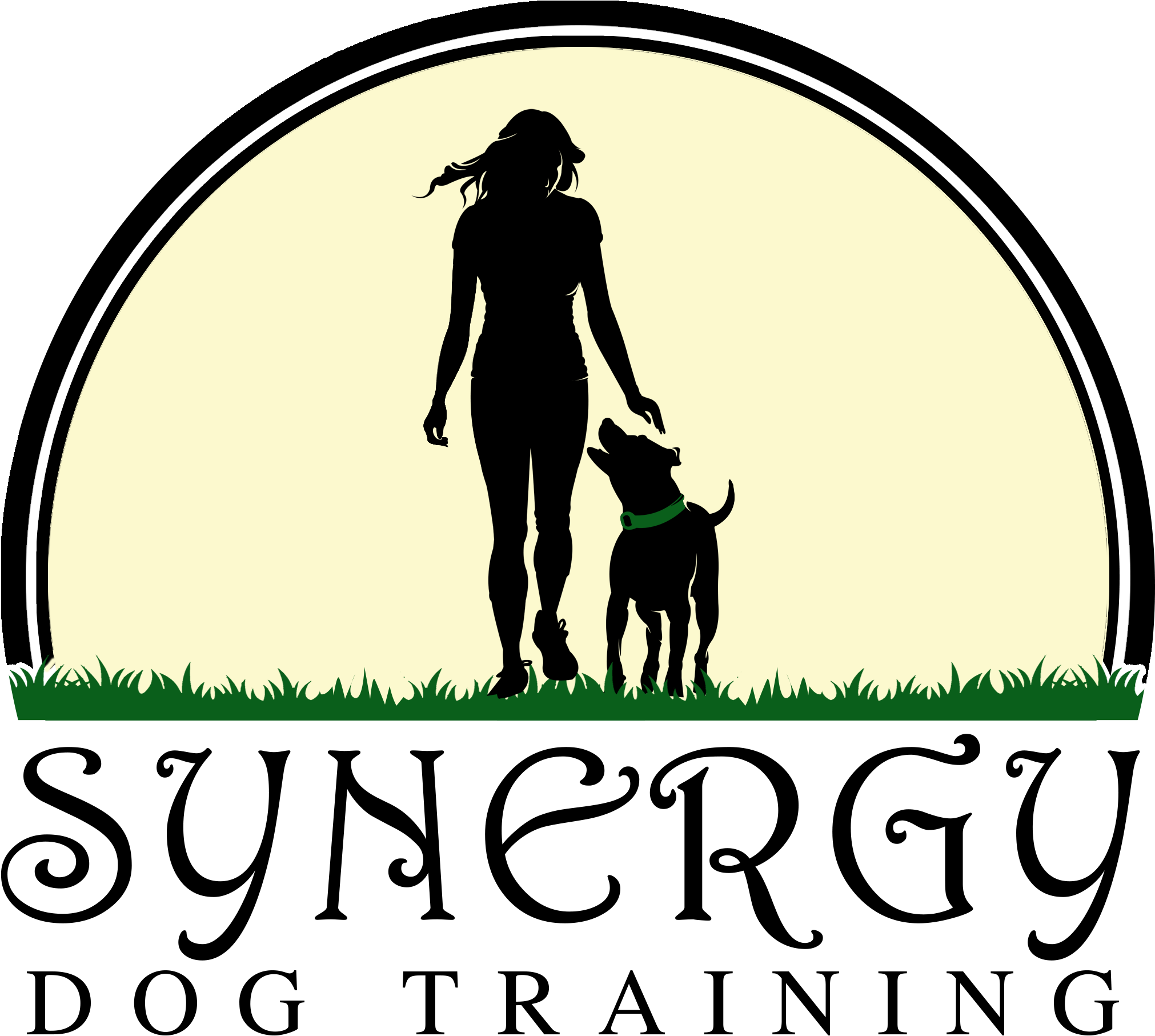 Synergy Dog Training - Silhouette (2148x1927), Png Download