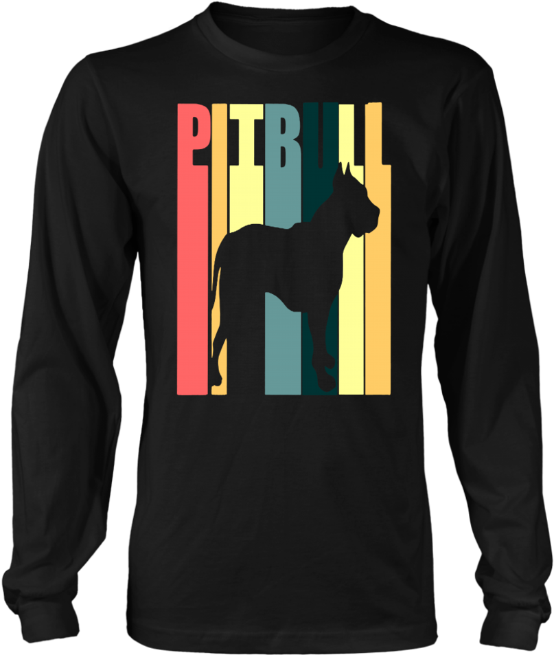 Pitbull Dog Vintage T-shirt, Retro Vintage Pitbull - Born On 5 September (960x960), Png Download