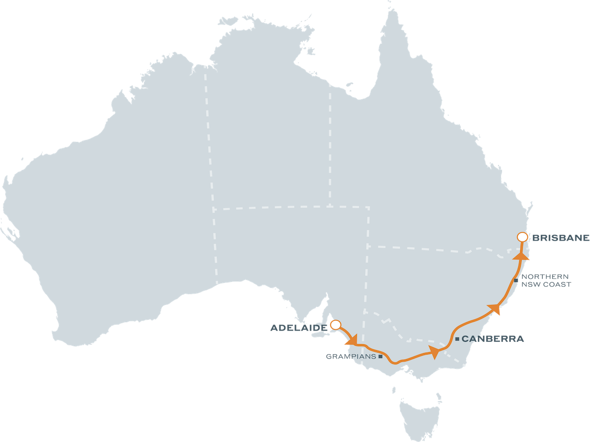 Train Journeys - Arnhem Land Australia Map (1200x900), Png Download
