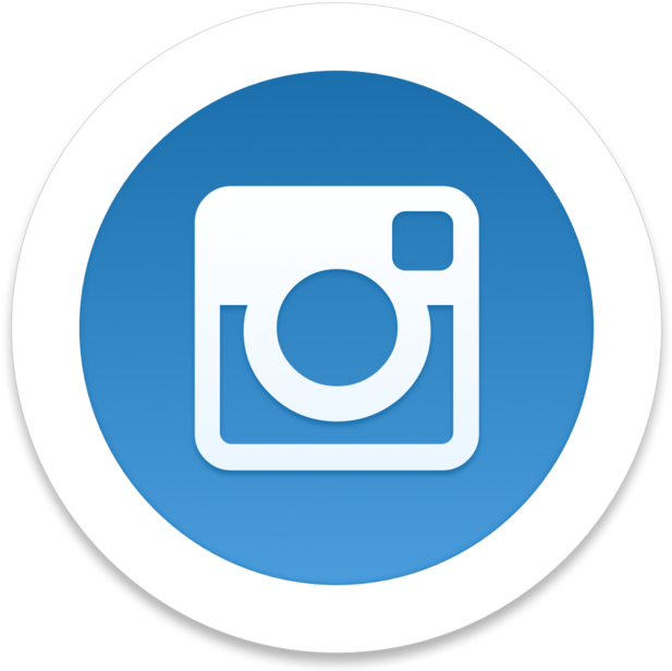 Pixfeed For Instagram 4 - Black Circle (630x630), Png Download