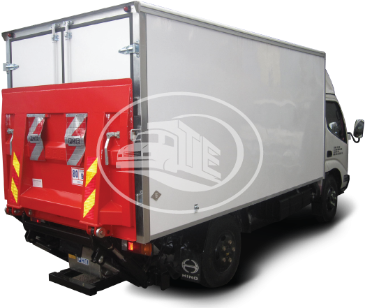 Fibre Box Van - Trailer Truck (667x500), Png Download