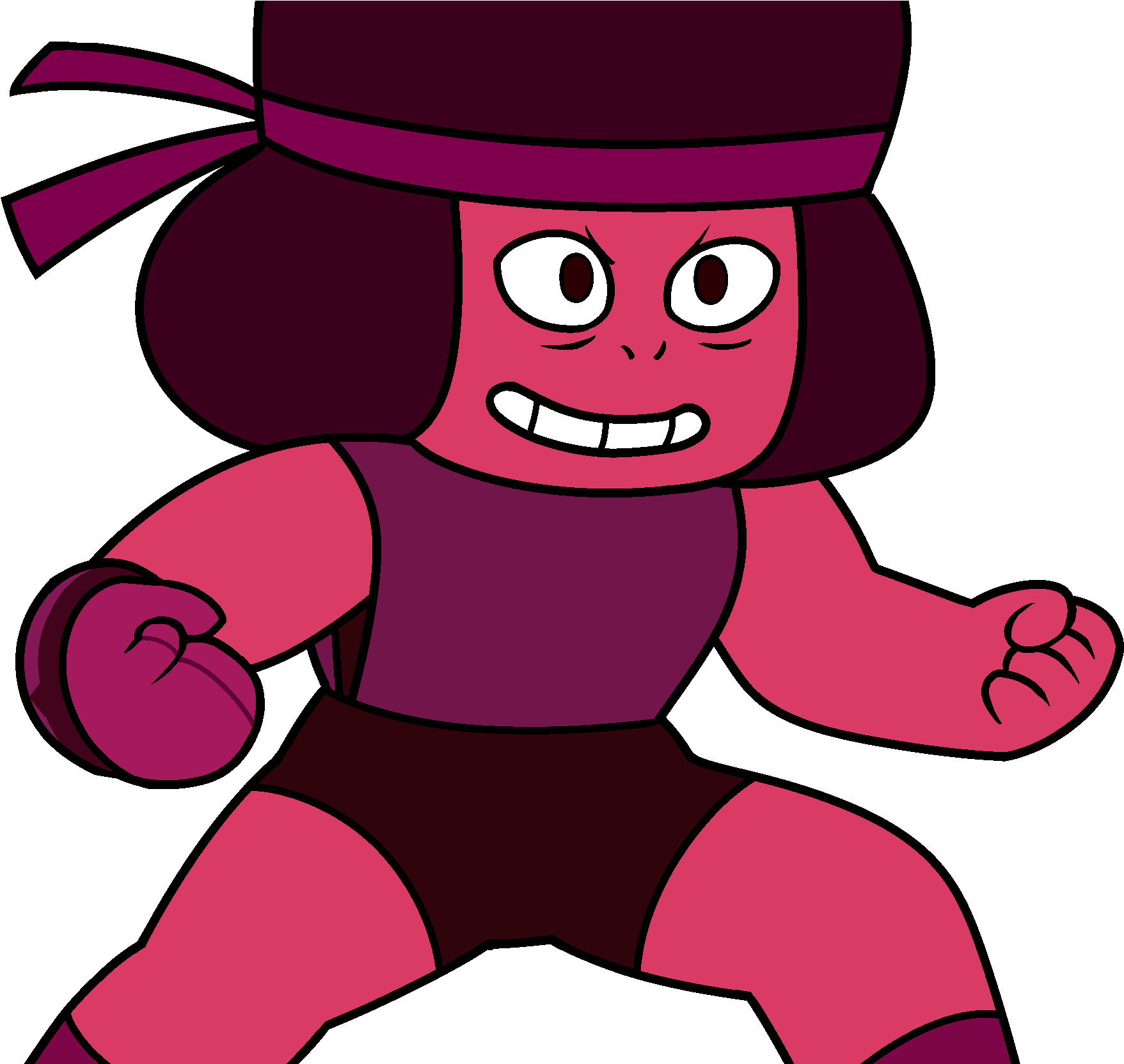 Homeworld Steven Universe Ruby (2000x1663), Png Download