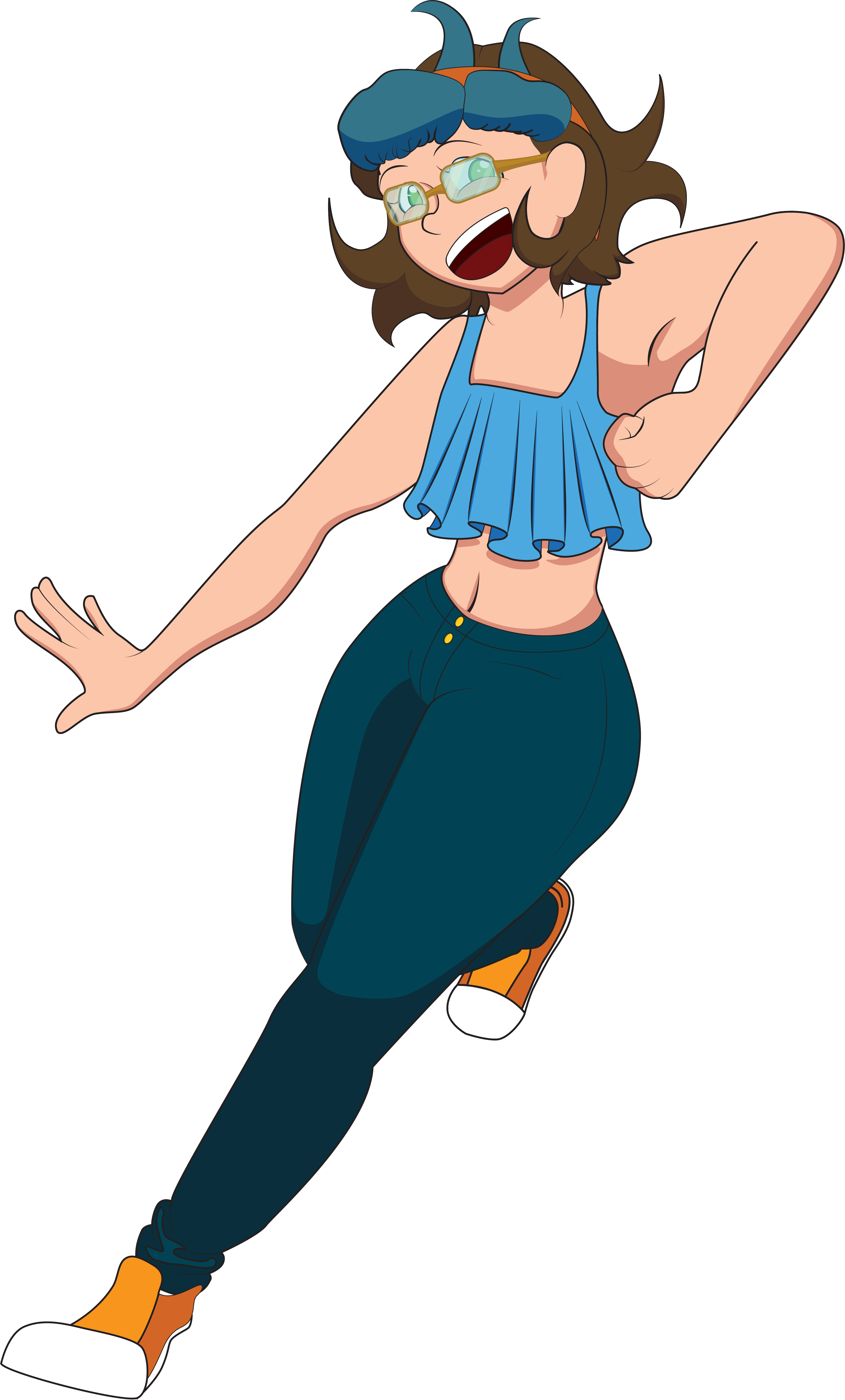 Natalie Sprite Swampert Variant - Cartoon (3890x6445), Png Download
