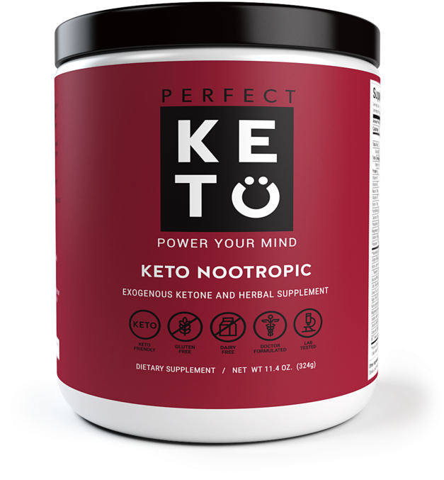 Nootropic Front 640x - Keto Nootropics (640x768), Png Download