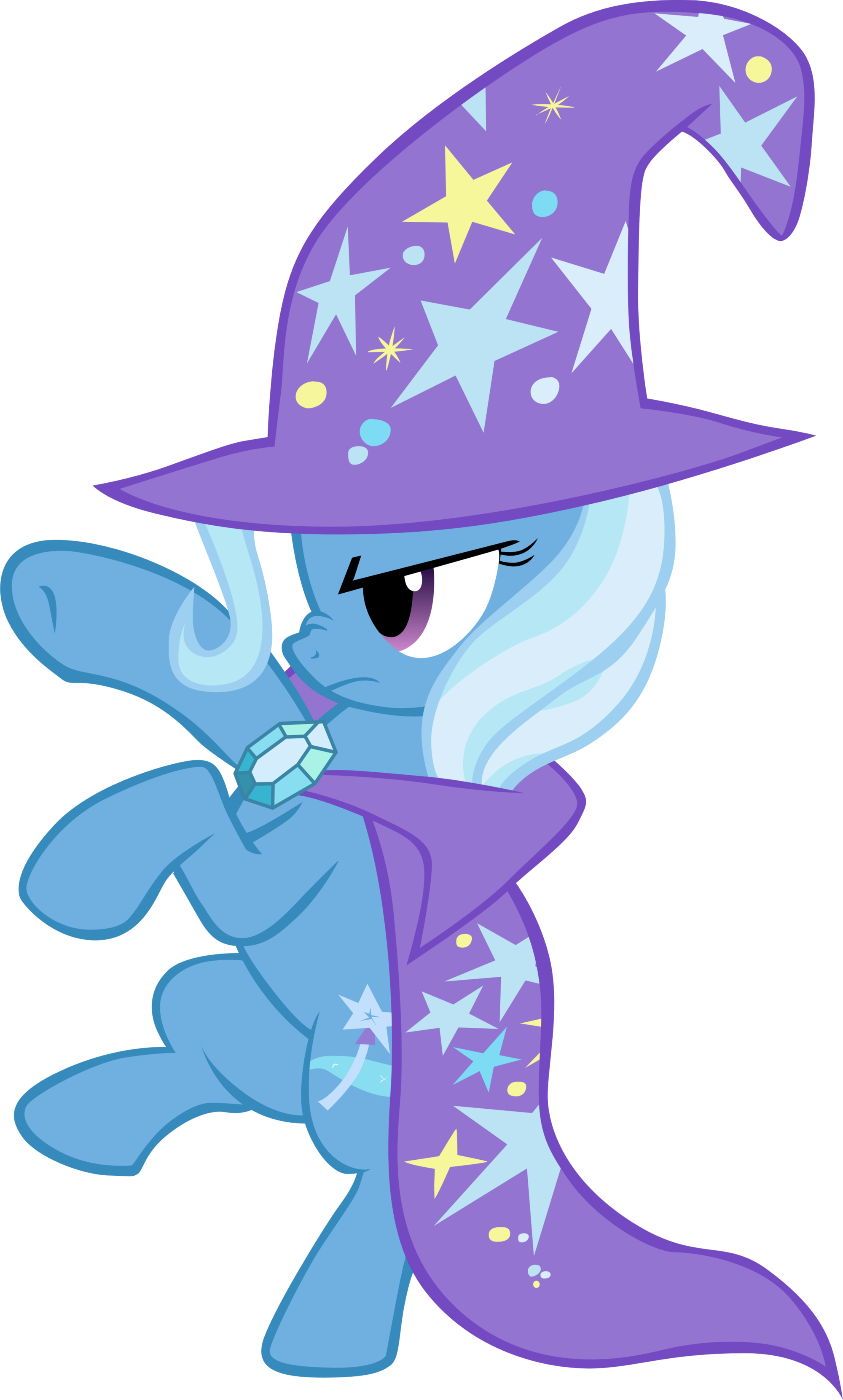 Trixie Is A Whore - Great And Powerful Trixie Vector (2000x3321), Png Download