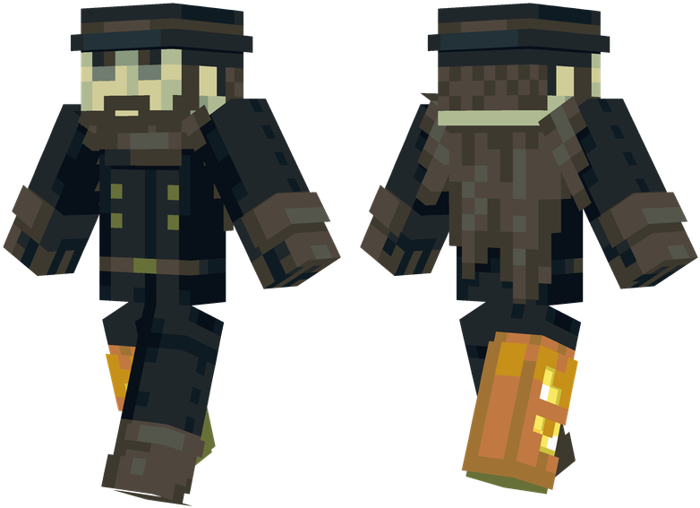 Legless Horseman - Light Steve Skin Minecraft (804x576), Png Download