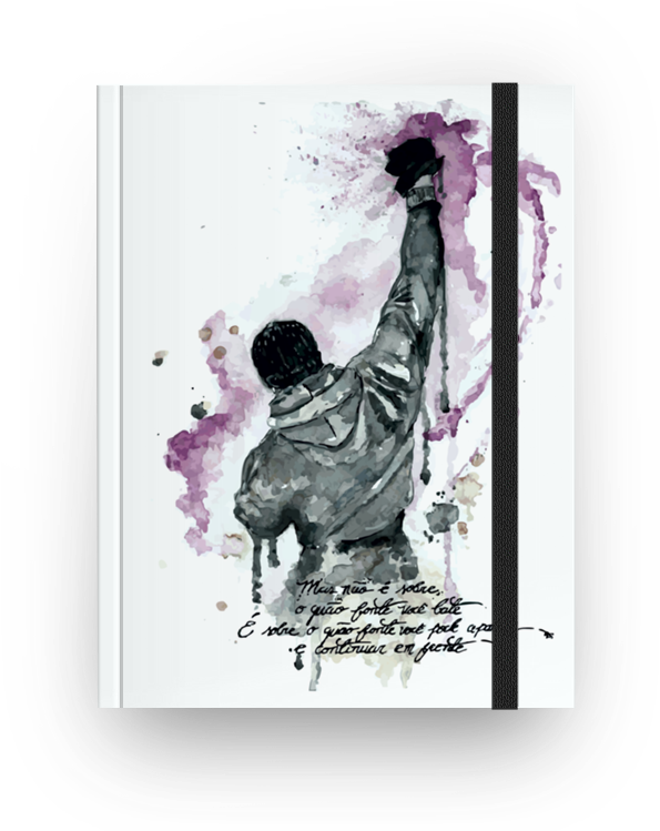 Caderno Rocky - Painting (800x800), Png Download