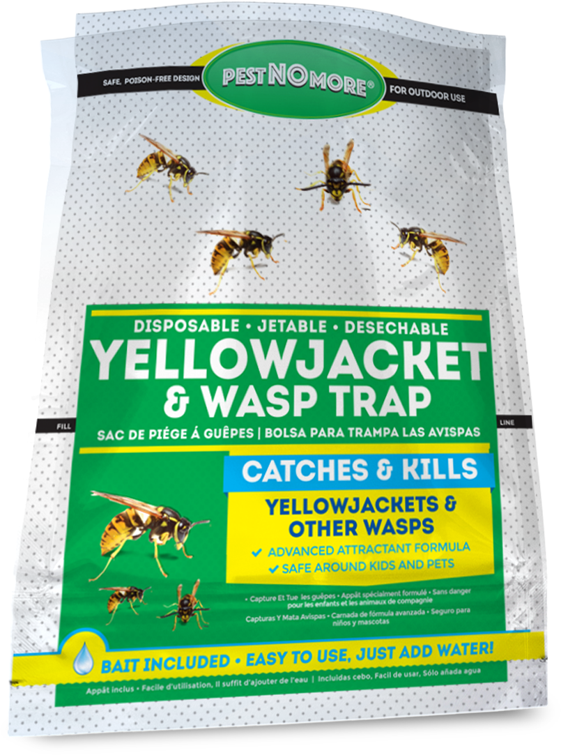 Yellow Jacket Disposable Big Bag Trap - Flyer (805x1083), Png Download