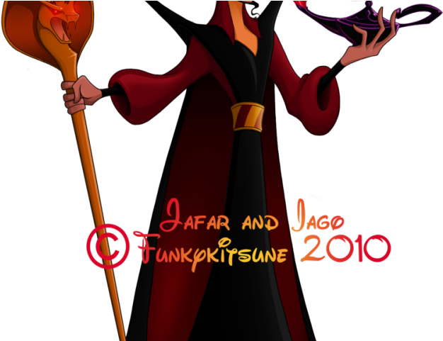 Sorcerer Clipart Aladdin Jafar - All Dogs Go To Heaven Aladdin (640x480), Png Download