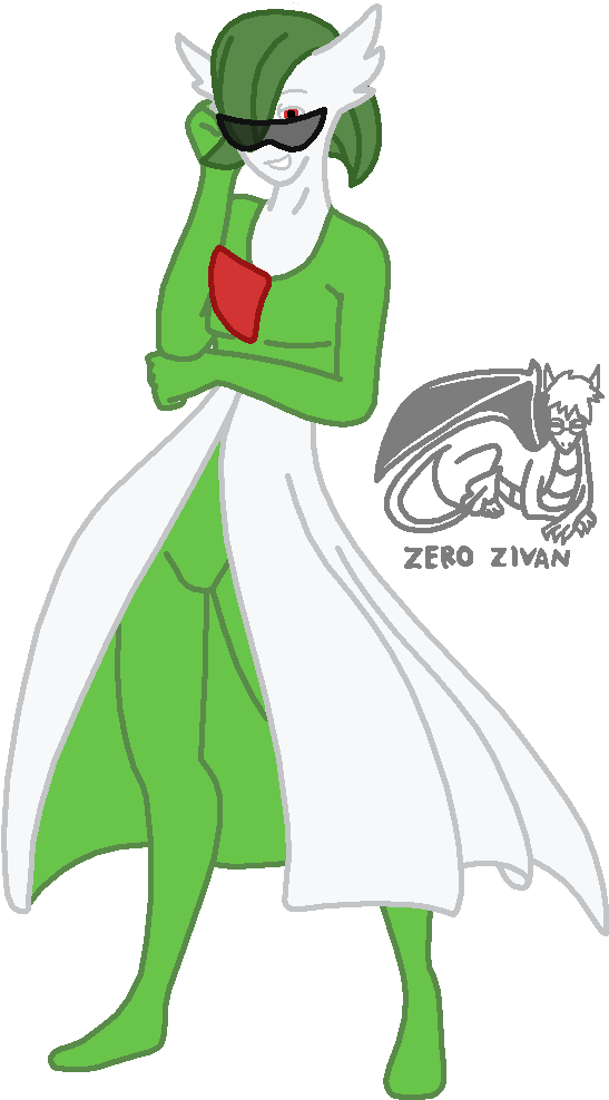 Breed Shift - Gardevoir - Cartoon (587x1021), Png Download
