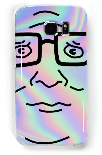 Dank Dill Aesthetic Holographic - Mobile Phone (500x700), Png Download