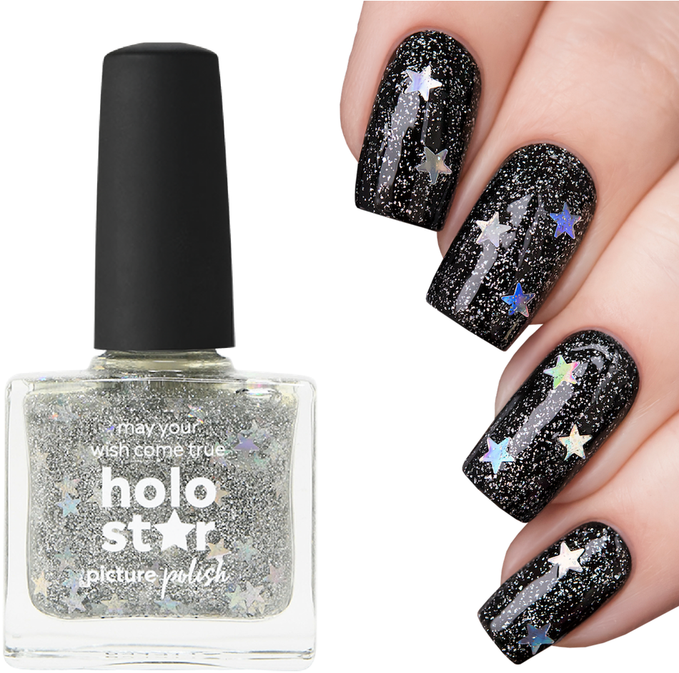Nail Polish Holo Star - Nail Polish (1000x1000), Png Download