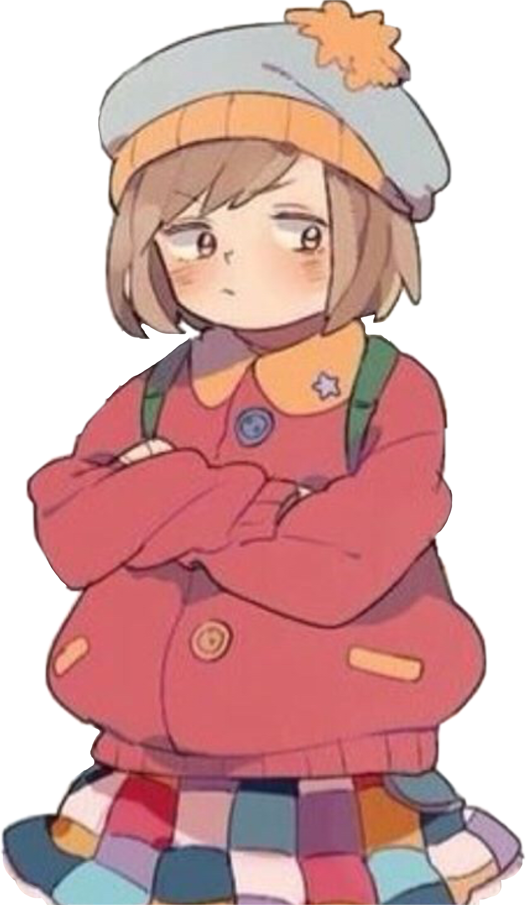 Cartman Sticker - Cartoon (1024x1762), Png Download