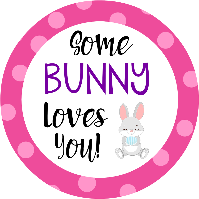 Easter Party Favor Tags (850x850), Png Download