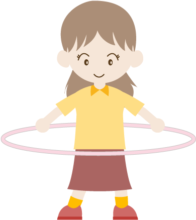 Hula Hoop / Girl - Hula Hoop (640x480), Png Download