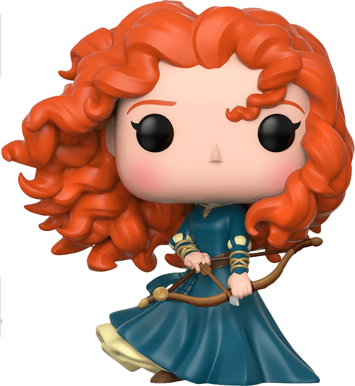 Merida Vinyl Figure - Merida Funko Pop (701x762), Png Download