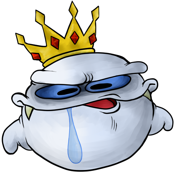 King Boo - Cartoon (689x649), Png Download