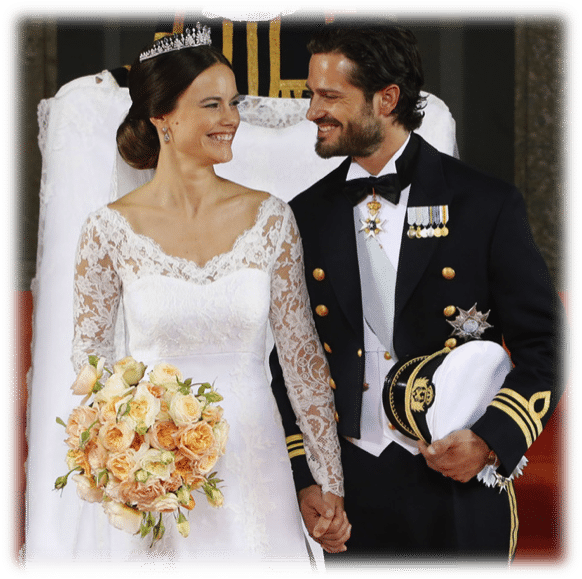 Actualmente La Tendencia Es Escapar De Las Bodas Tradicionales, - Vestido De Novia Sofia Hellqvist (582x579), Png Download