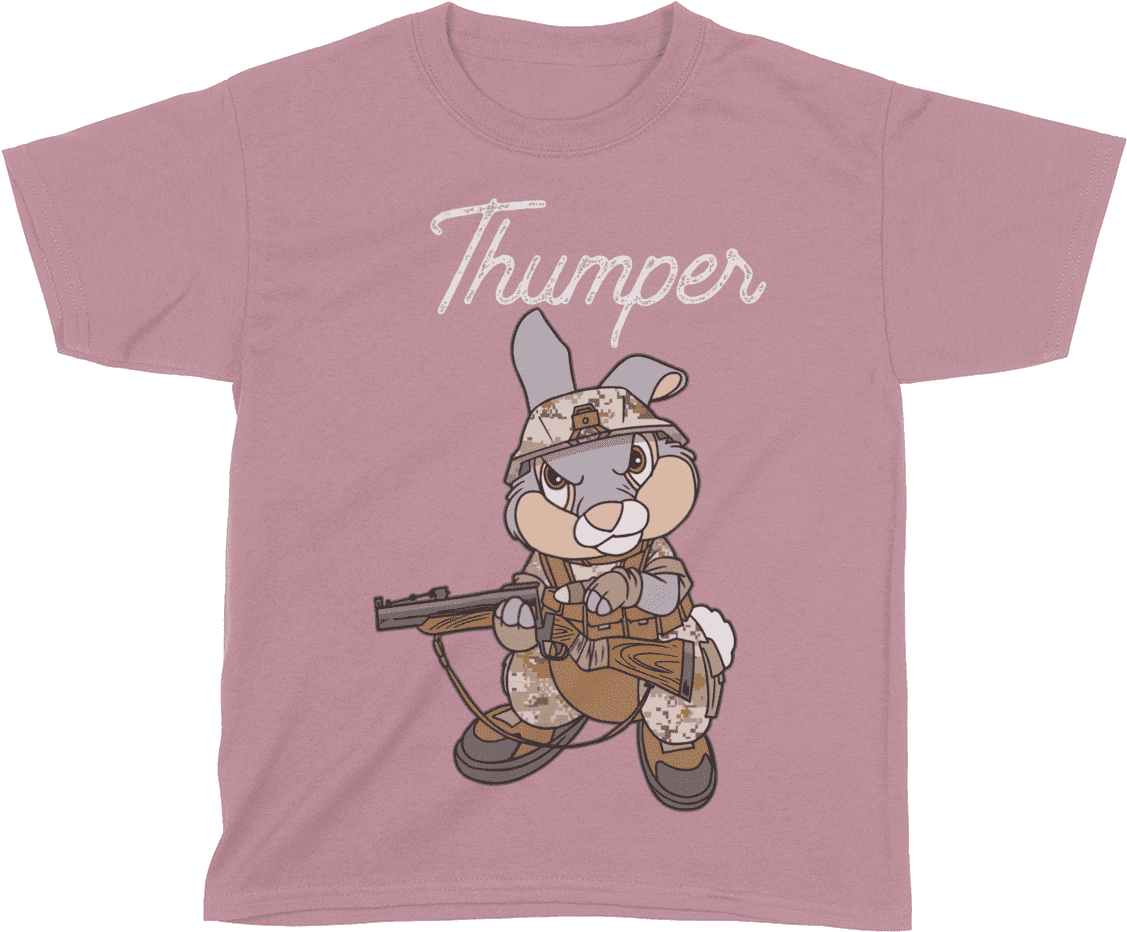 Thumper - Marine - Kids - National No Bra Day 2018 (1200x1200), Png Download