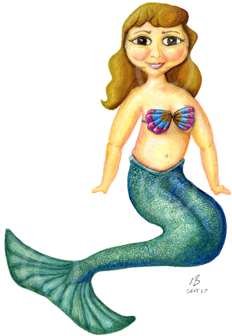 485 X 700 5 - Mermaid (485x700), Png Download
