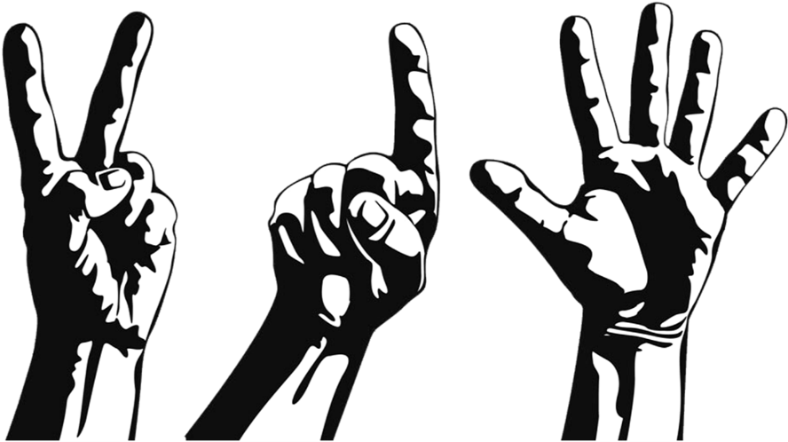 Black Sticker - Illustration (1024x1024), Png Download