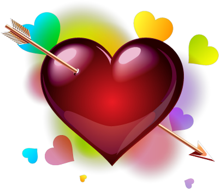 20 Arrow Black Heart Emoji Pictures And Ideas On Meta - Coeur Fleche (800x800), Png Download