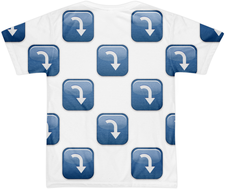 All Over Emoji T Shirt - Pattern (1000x1000), Png Download