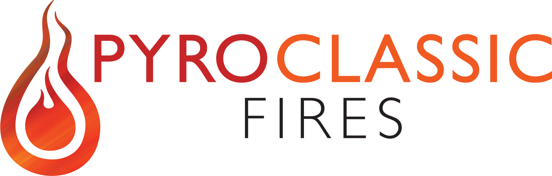 A Pyroclassic Fires Product - Orange (1787x570), Png Download