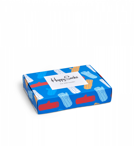Funky Colourful Socks For Men, Women & Kids - Kids Socks Design Box (548x600), Png Download