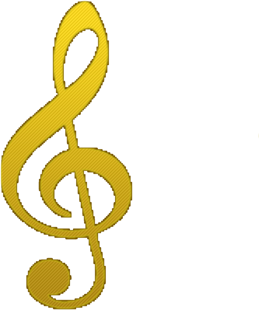 Mi Mundo Magico // - Treble Clef Sign (1600x1600), Png Download
