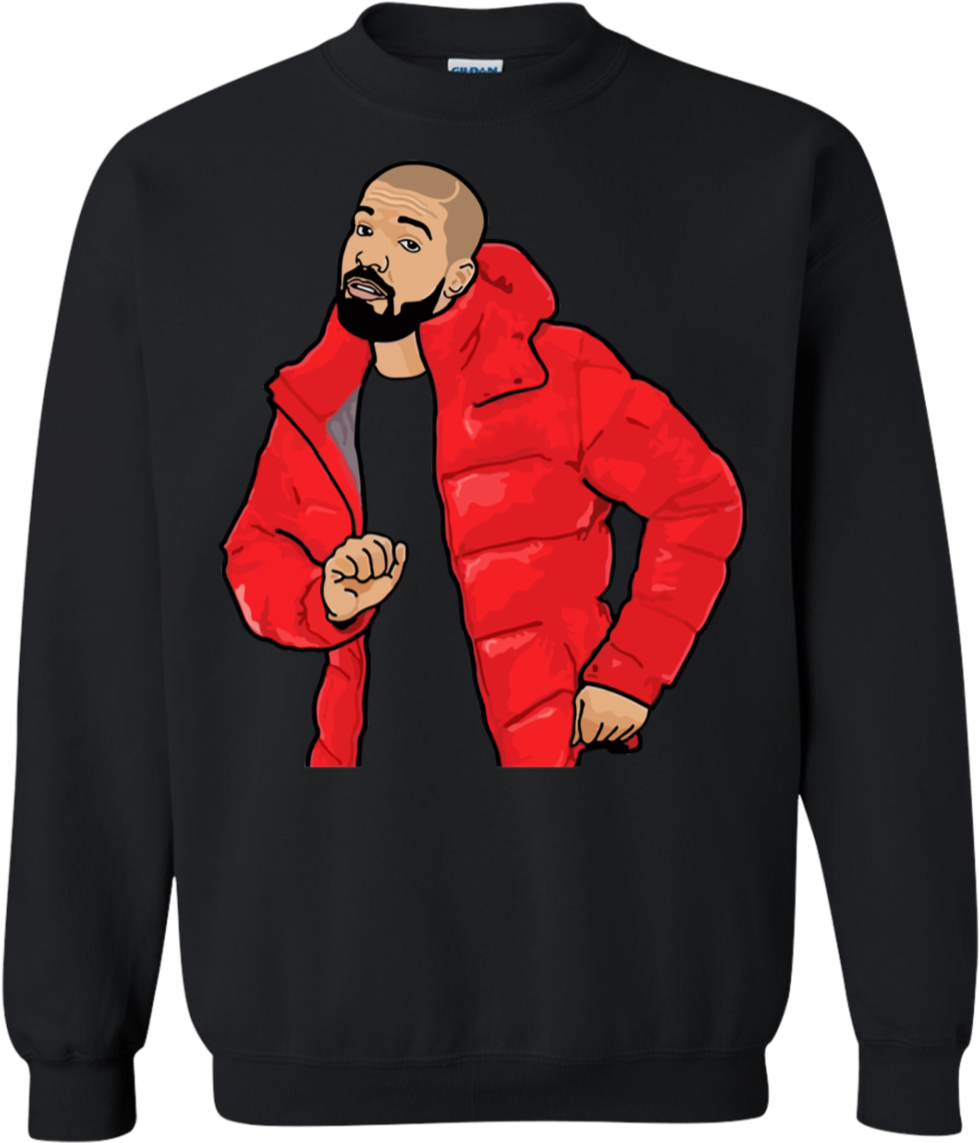 Drake Art Rapper Fans Gift Shirt Sweatshirt - Cool Adidas Stranger Things (1155x1155), Png Download