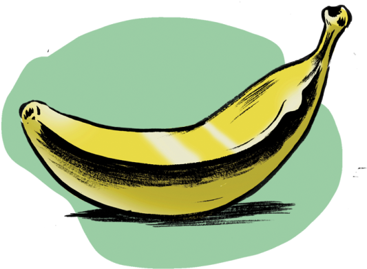 Realfakecrispr21 - Saba Banana (582x583), Png Download