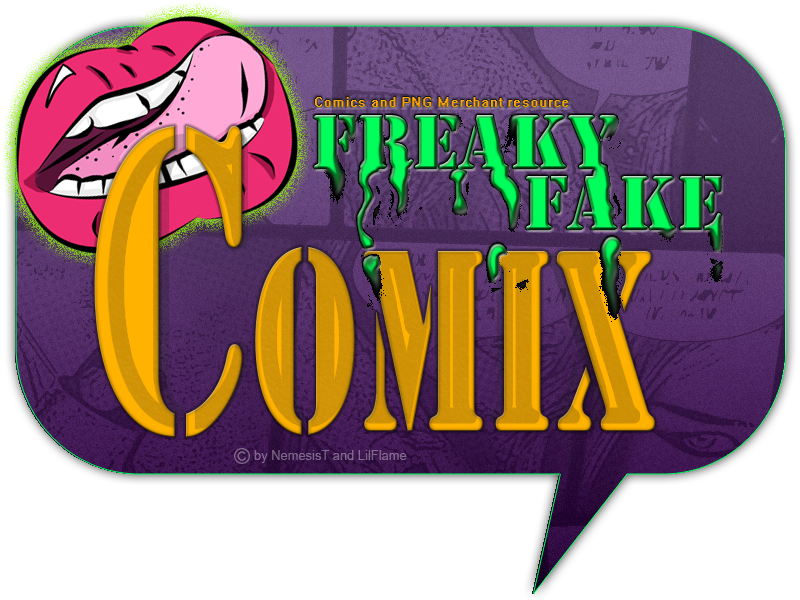 Freaky Fake Comix - Graphic Design (800x600), Png Download