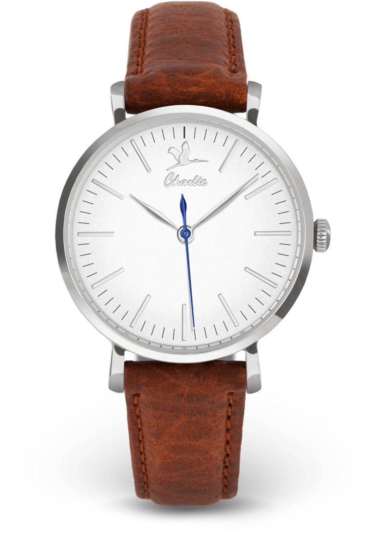 The Steel Sully - Triwa Ivory Falken Watch Brown Classic (1300x1299), Png Download