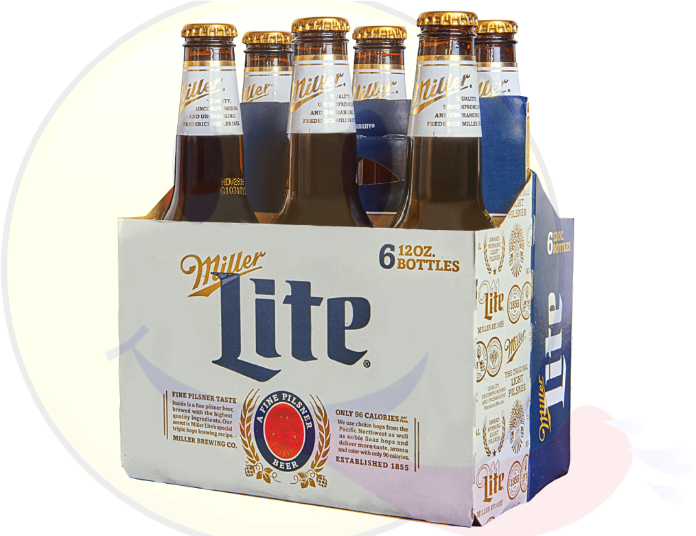 Miller Lite (1040x780), Png Download