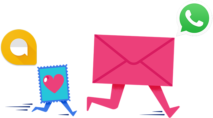 Facebook Messenger Check Mark - Whatsapp (728x463), Png Download