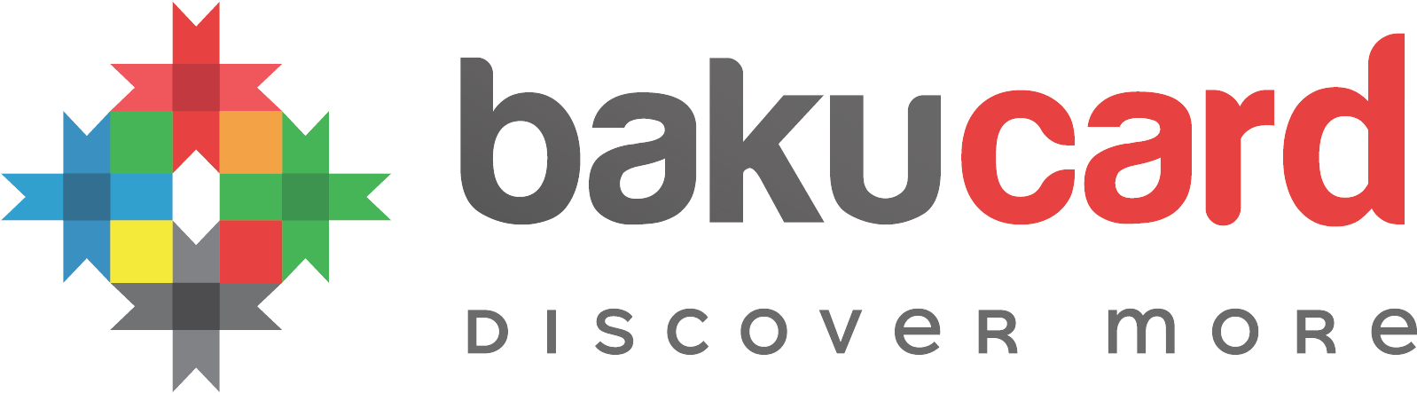 Baku Card Logo - Carmine (1609x451), Png Download