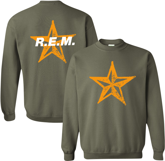 Star Throwback Crewneck Sweatshirt - Sweater (800x800), Png Download
