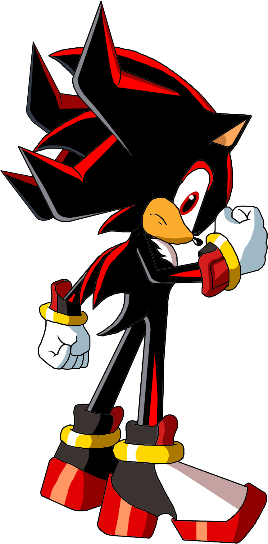 Shadow The Hedgehog Respect (863x1746), Png Download
