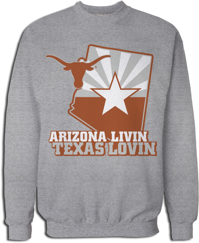 Arizona Flag W - Sweatshirt (846x1024), Png Download