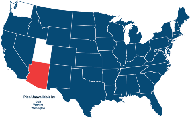 Dental Access Plus Offers Us Health Care Discounts - Us And Mexico Map Outline (1024x438), Png Download