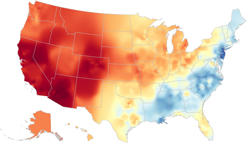Arizona Accent-canvas - 4 Us Regions (972x515), Png Download