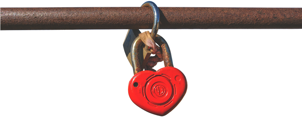 Heart, Padlock, Love, Symbol, Stainless, Red, Castle - Symbolism Of Number 11 23 Shows By Lovers Meaning In (960x453), Png Download